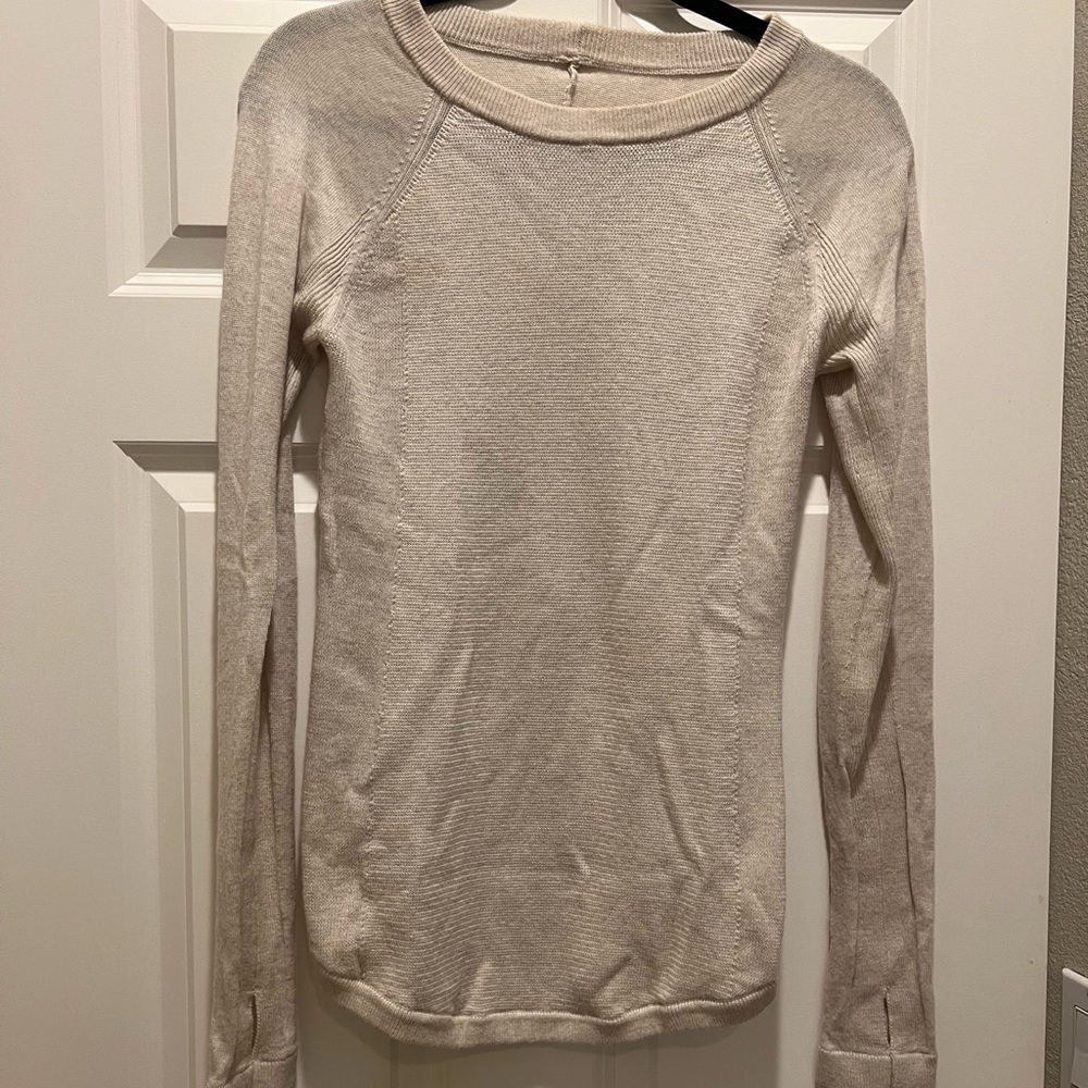 Lululemon scoopneck sweater